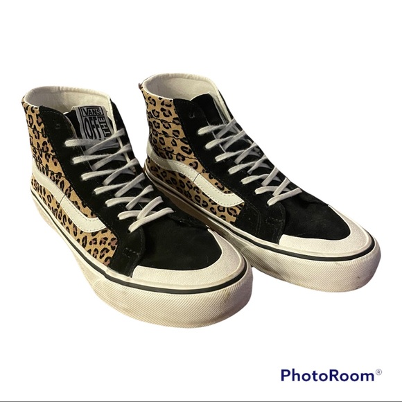 cheetah hightop vans